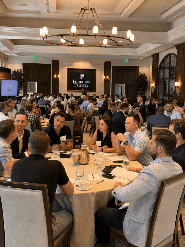 Founders Fairway quarterly dinner mastermind